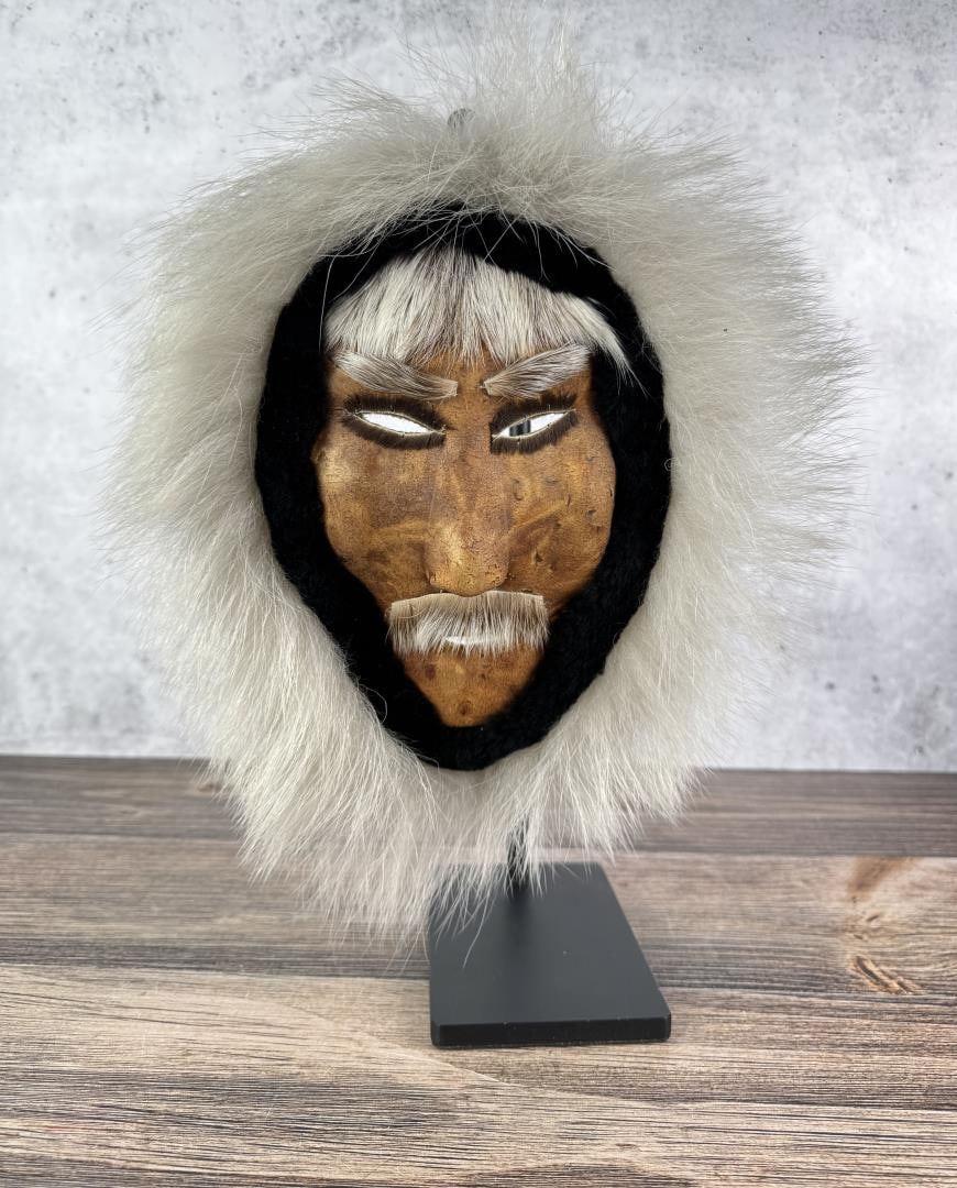 Frances Napageak Alaska Inuit Eskimo Mask (1 of 4)