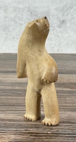 Inuit Eskimo Polar Bear Carving
