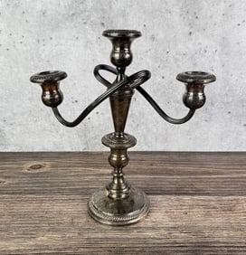 Weighted Sterling Silver Candelabra