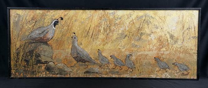 Dennise Meier California Quail Painting