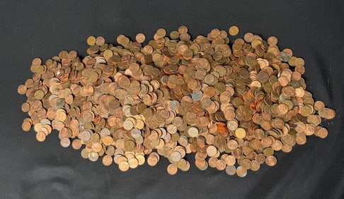 Collection of Lincoln Pennies