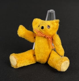 Antique Miniature Jointed Mohair Teddy Bear