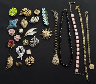Group of Signed Costume Jewelry