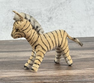 Steiff Mohair Zebra