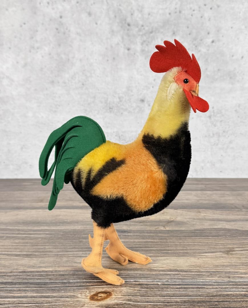 Steiff Mohair Rooster (1 of 5)