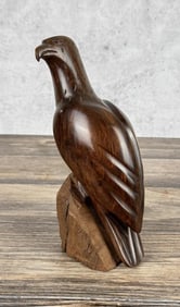 Mexican Ironwood Hawk Carving