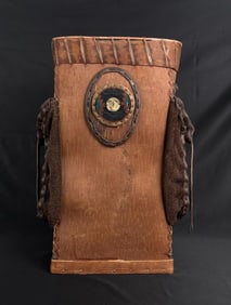 Ojibwe Native American Indian Bark Basket Pack