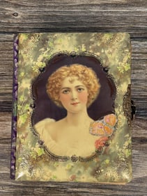 Victorian Celluloid Cabinet Photo Album