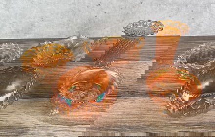 Collection of Antique Marigold Carnival Glass