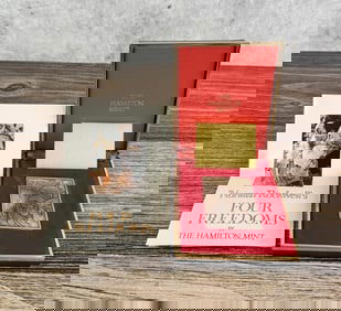 Norman Rockwell Freedom Of Worship Silver Ingot