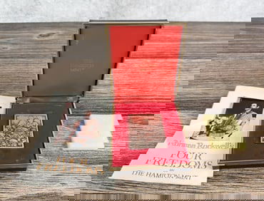 Norman Rockwell Freedom From Want Silver Ingot