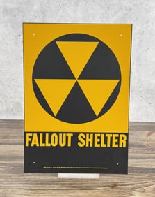 US Department of Defense Fallout Shelter Sign