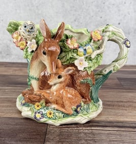Fitz & Floyd Woodland Spring Pitcher