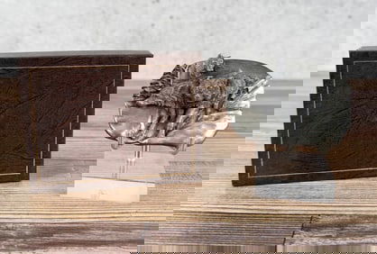 1984 Evening Prowl Timber Wolf Belt Buckle