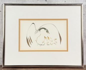 Eddy Cobiness Canada Geese Print