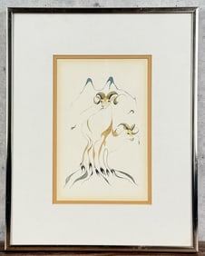 Eddy Cobiness Dall Sheep Print