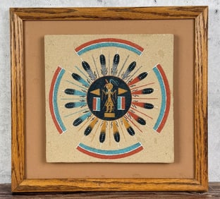 Navajo Indian Sand Painting