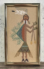 Navajo Indian Sand Painting