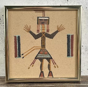 Navajo Indian Sand Painting