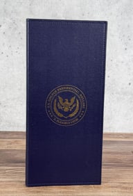 Group of 17 Golden Presidential Dollar Coins