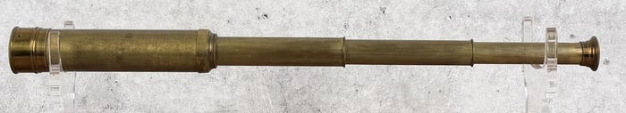 Antique French Brass Nautical Spyglass