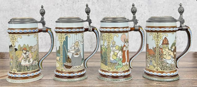 Villeroy Boch Brothers Grimm Beer Steins