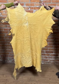 Tanned Leather Montana Elk Hide