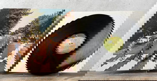 Beatles Abbey Road 33 LP Record SO 383