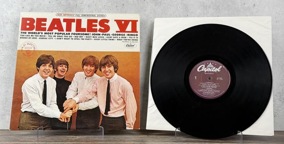 Beatles VI Capitol 33rpm LP Vinyl Record ST 2358