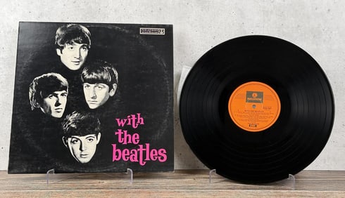 With the Beatles 33 LP Vinyl Record PCSO 3045