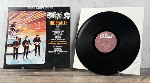 Beatles Something New 33 LP Vinyl Record ST 2108