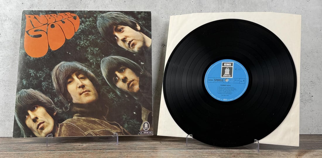 Beatles Rubber Soul 33 LP Record 1C 072-04 115 (1 of 5)