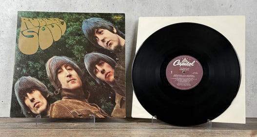 Beatles Rubber Soul 33 LP Vinyl Record SW 2442
