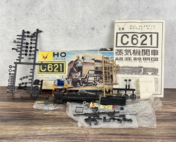 Japanese HO Gauge Steam Locomotive Model Kit