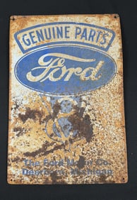 Ford Genuine Parts Tin Sign