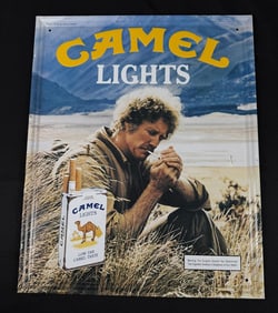 1983 Camel Lights Metal Sign