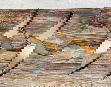 Mid Century Flying Geese Wall Decor