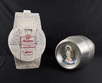 Hamms Tapper Beer Keg and Cooler