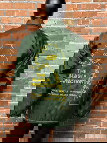 Vintage The Alaskan Connection Oil Pipeline Jacket