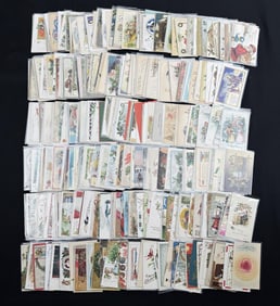 Collection of Antique Christmas Postcards