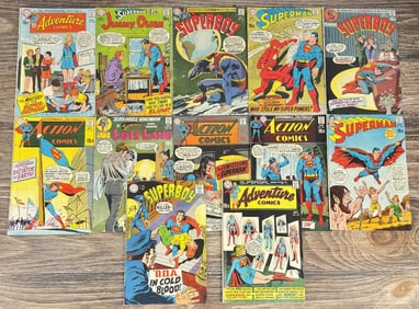 Collection Of Various Superman Comic Books