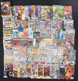 Large Collection of DC and Marvel Comic Books