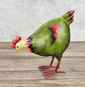 Decorative Tin Metal Garden Chicken