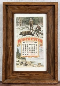 1895 Winchester Repeating Arms Calendar