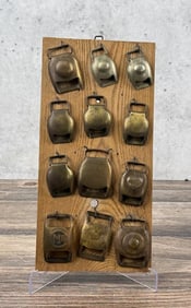 Collection Of Brass Horse Harness Buckles