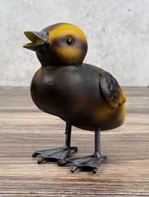 Decorative Tin Metal Garden Duckling