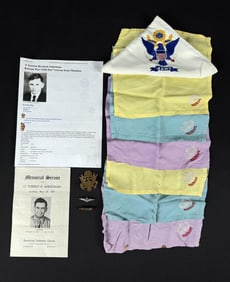 Named Korean War Paratrooper Handkerchiefs