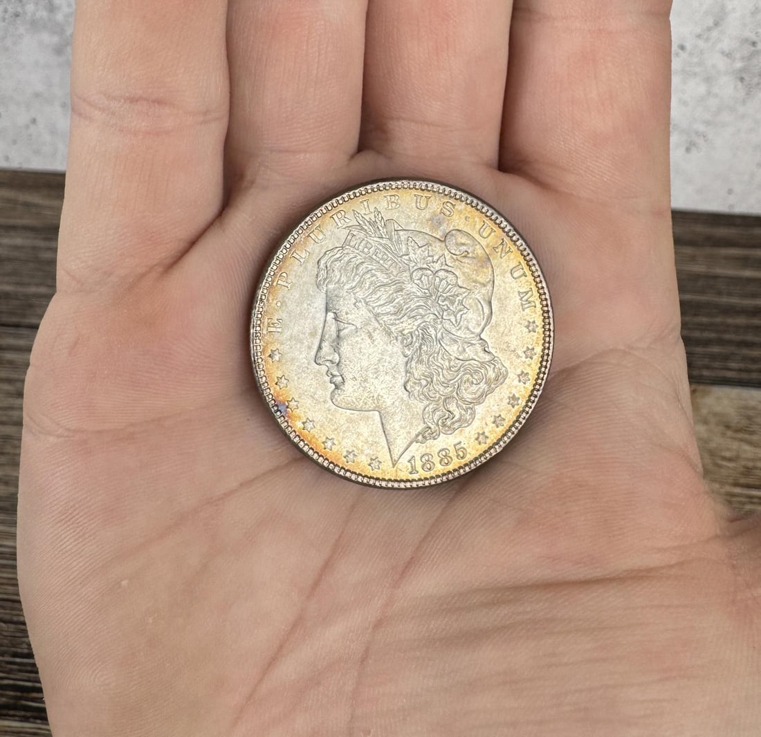 1885 P Morgan Silver Dollar (1 of 4)