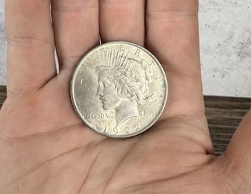 1922 P Silver Peace Dollar