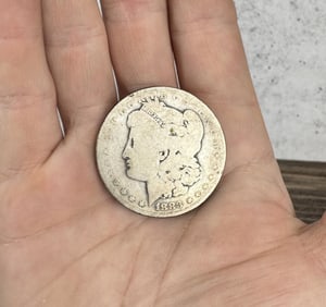 1883 O Morgan Silver Dollar